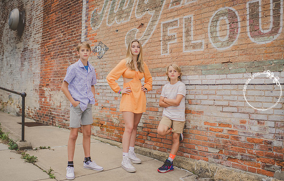 Urban family photo