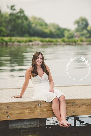 lake senior photo