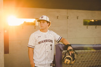 baseball golden light