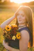Golden Light Senior Girl