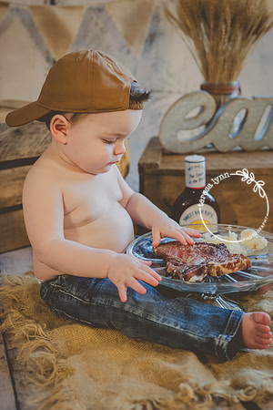 first birthday steak smash