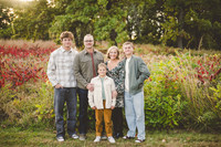 Fall Family Photo Teen Boys