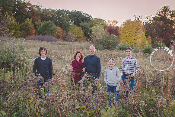 Fall Family of Five