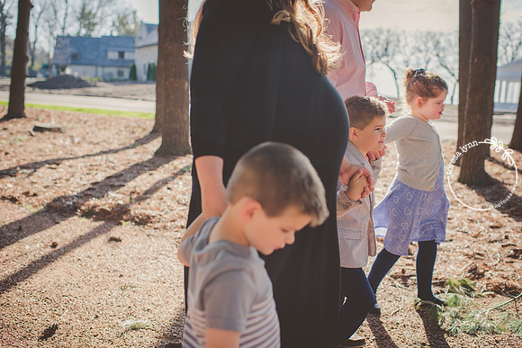 Family Maternity Photo