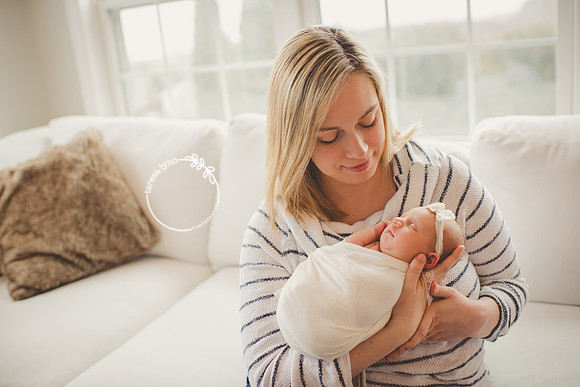 Mom and baby photo