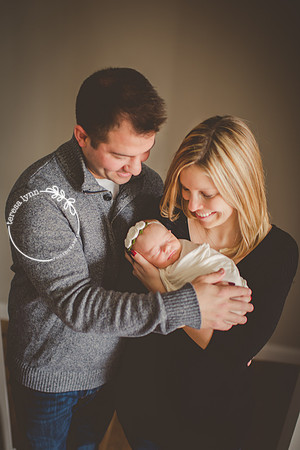 Family Newborn Photo