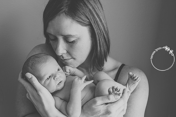 mom and baby