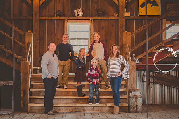 Renovated Barn Family Photo