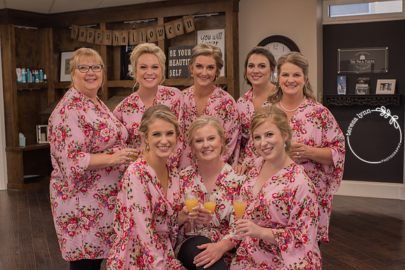 Bridesmaids hair salon