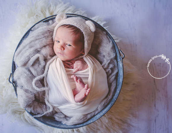 Newborn boy photo