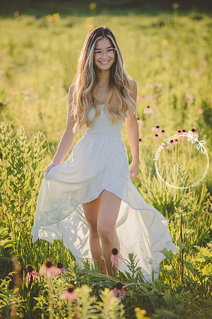 Flower field senior