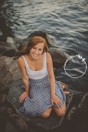 lake senior photography