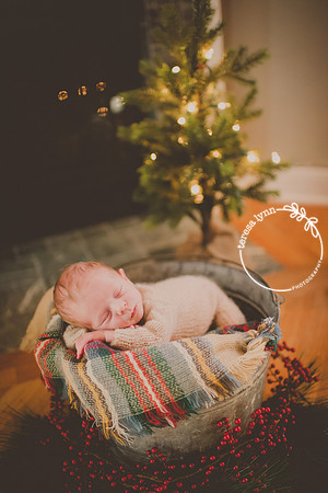 christmas newborn