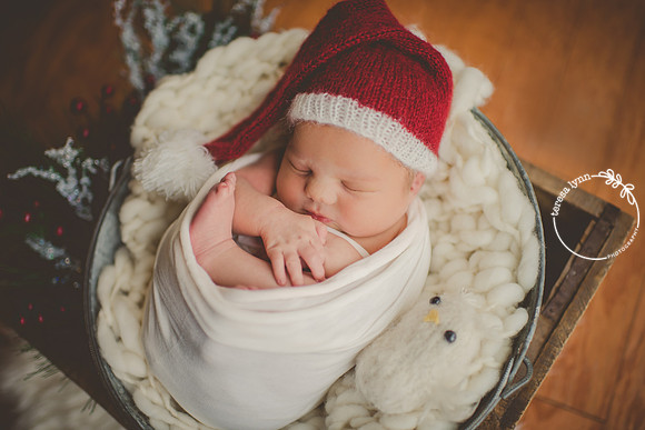 santa newborn