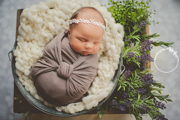 newborn girl