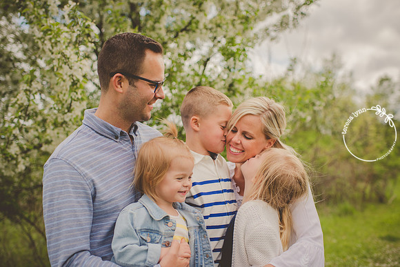 family of five photo