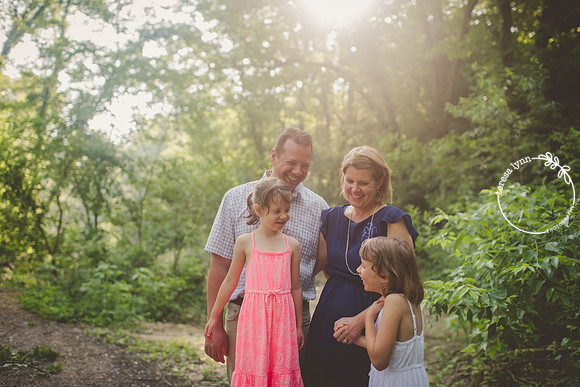 Family of four photo