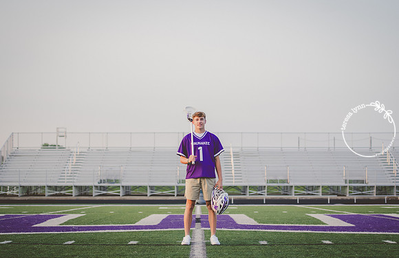 lacrosse senior photo