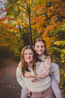Fall Leaves Sisters