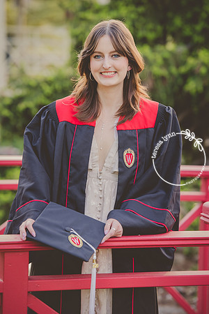 UW cap and gown photo