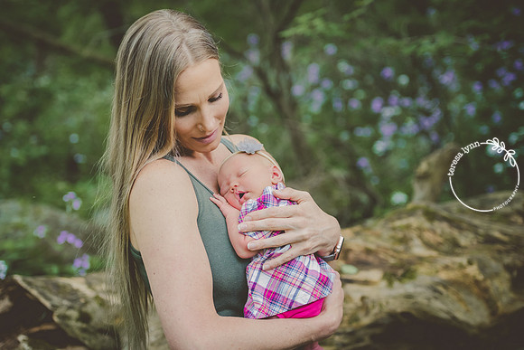 Outdoor newborn