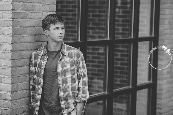 B/W Senior Boy
