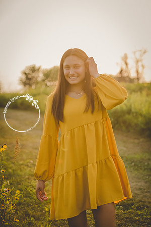 yellow dress