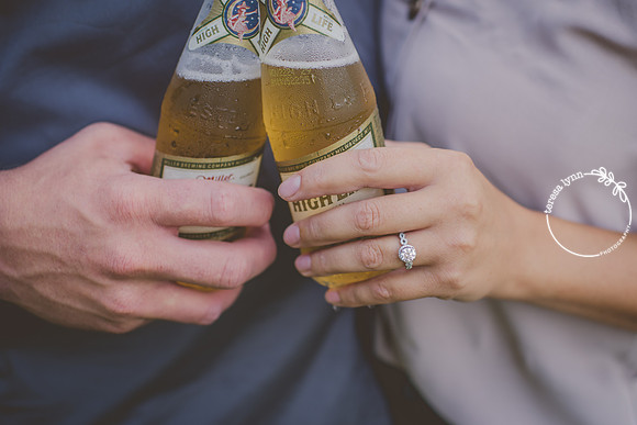 Miller High Life engagement