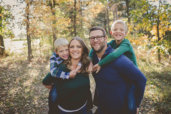 Fall Family Piggyback