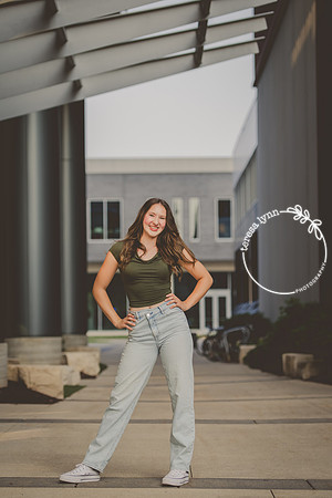 modern urban senior photo